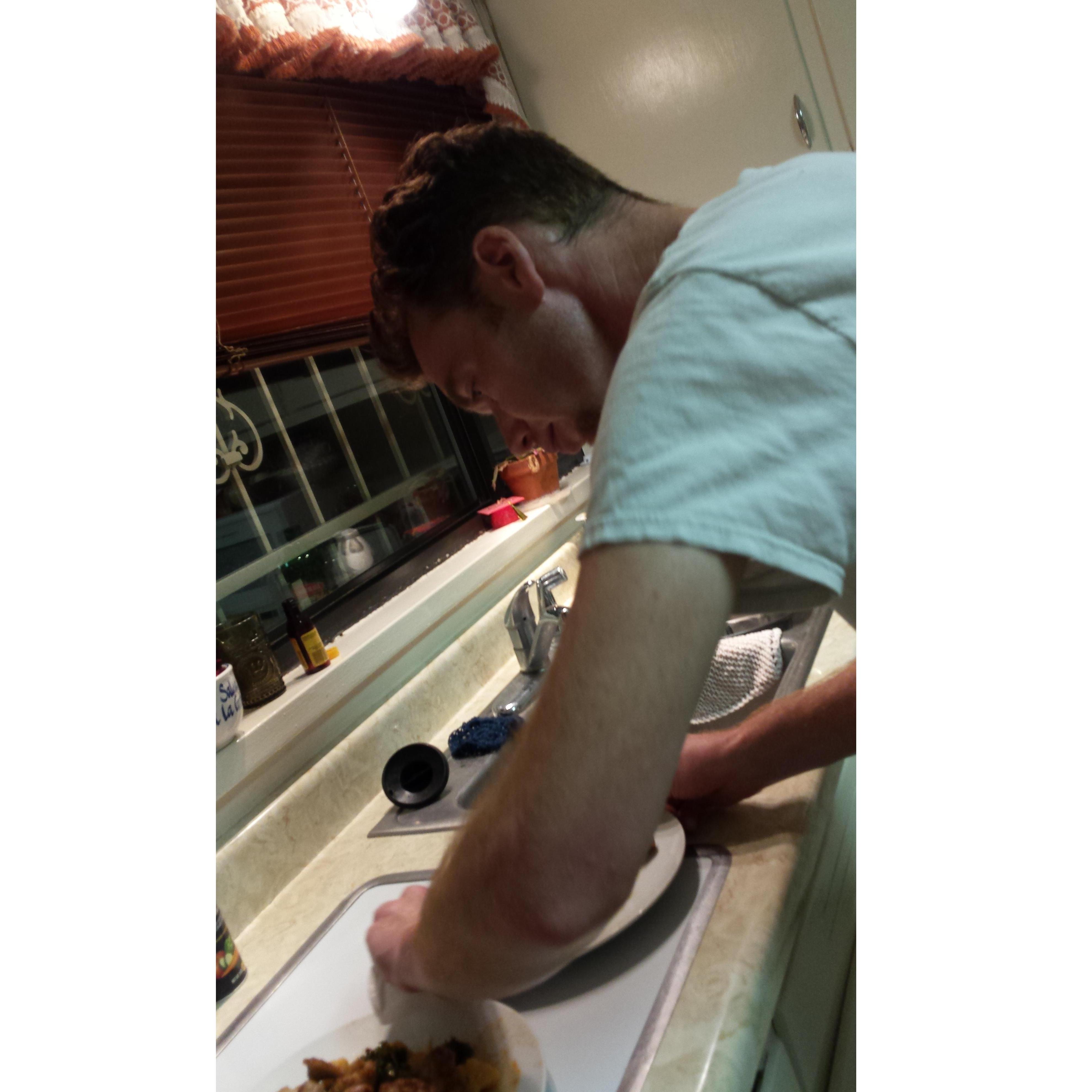 Mike cooks lovely things!