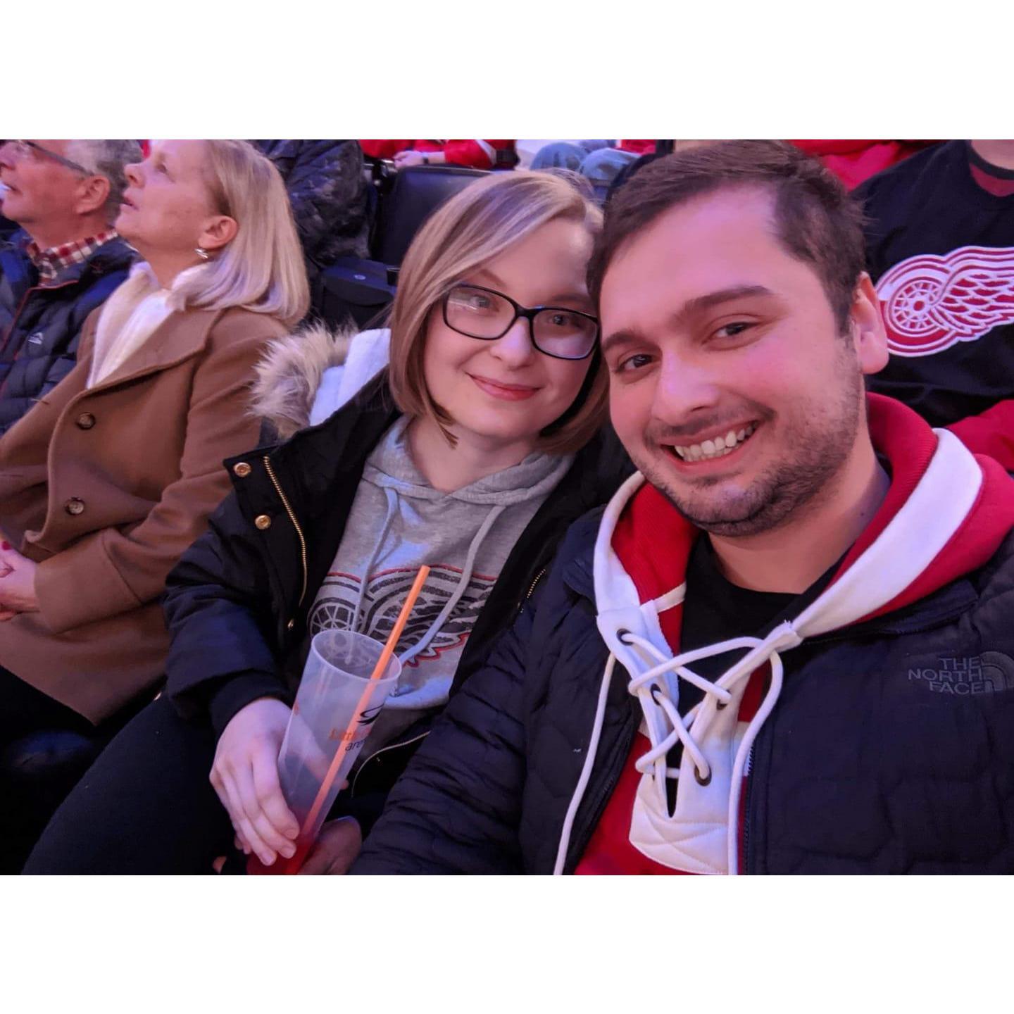red wings game!