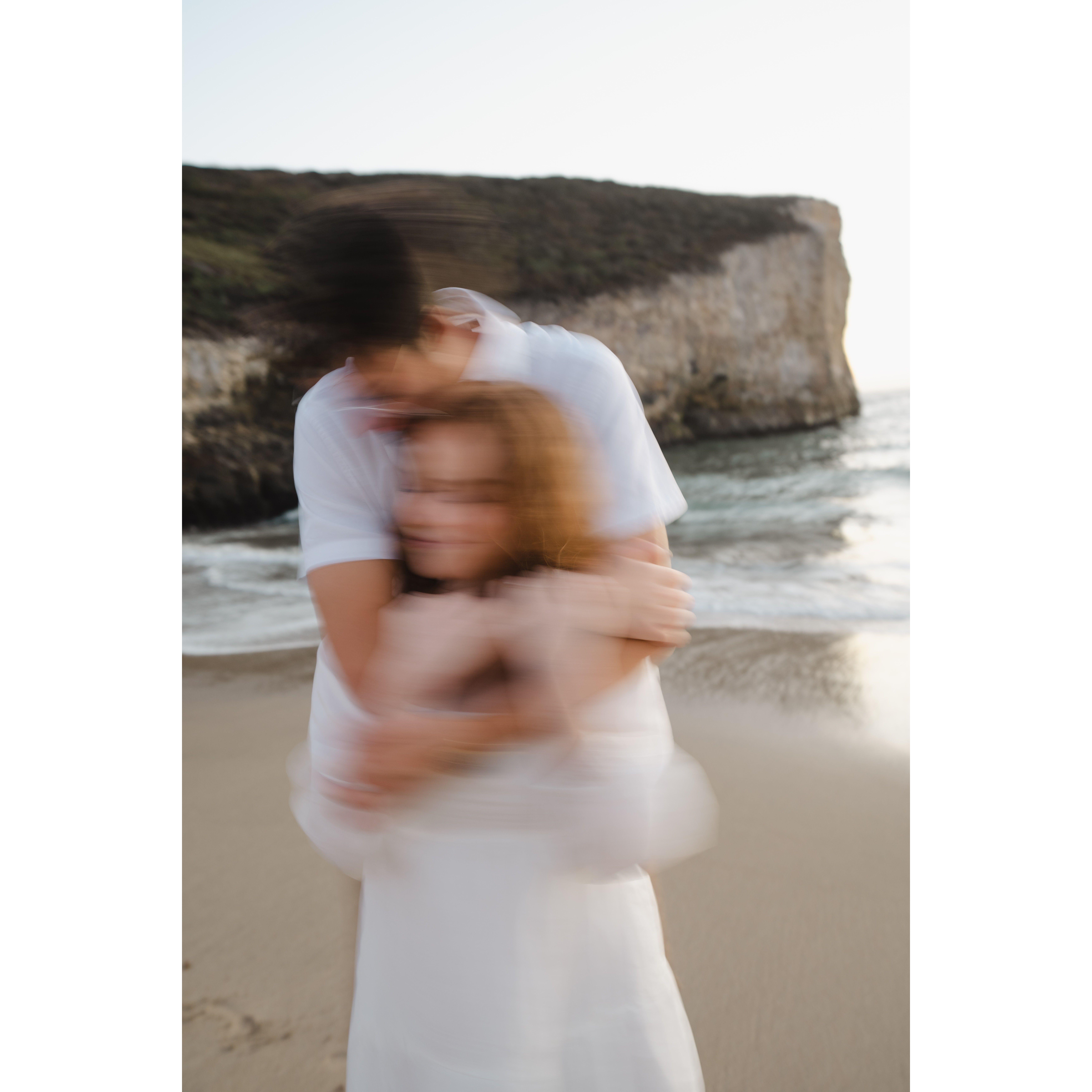 Our engagement photos- Sept. 3, 2022- Taken by Nick Hesler- Davenport, CA