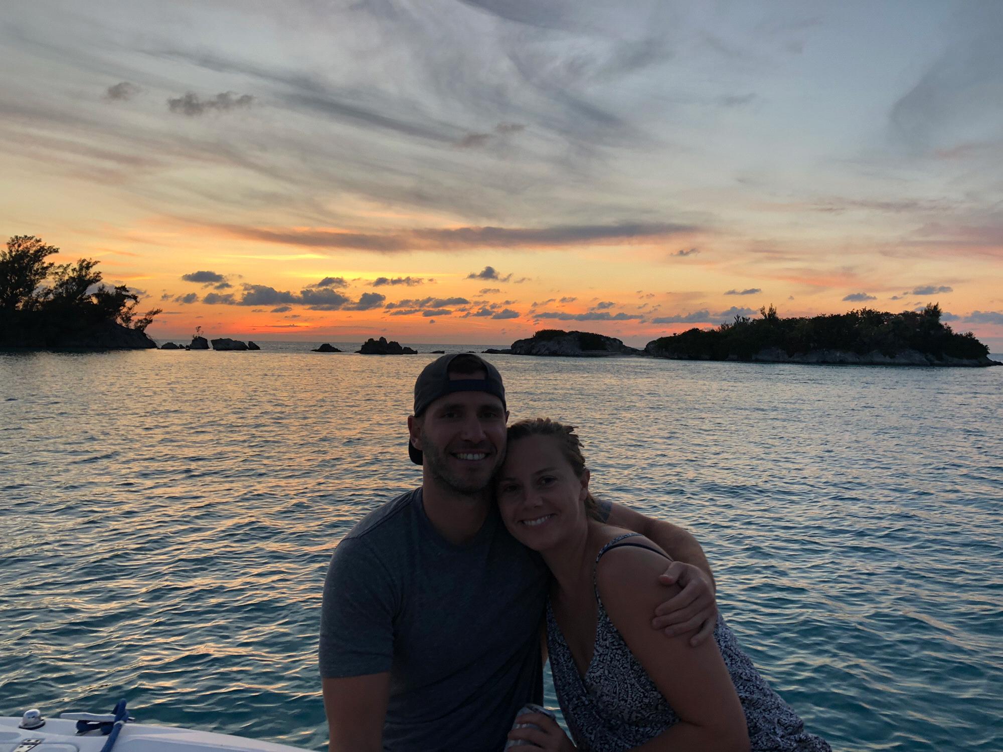 Ryan's birthday in Bermuda.