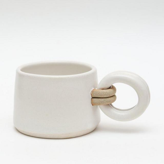 Loop Handle Mug - White