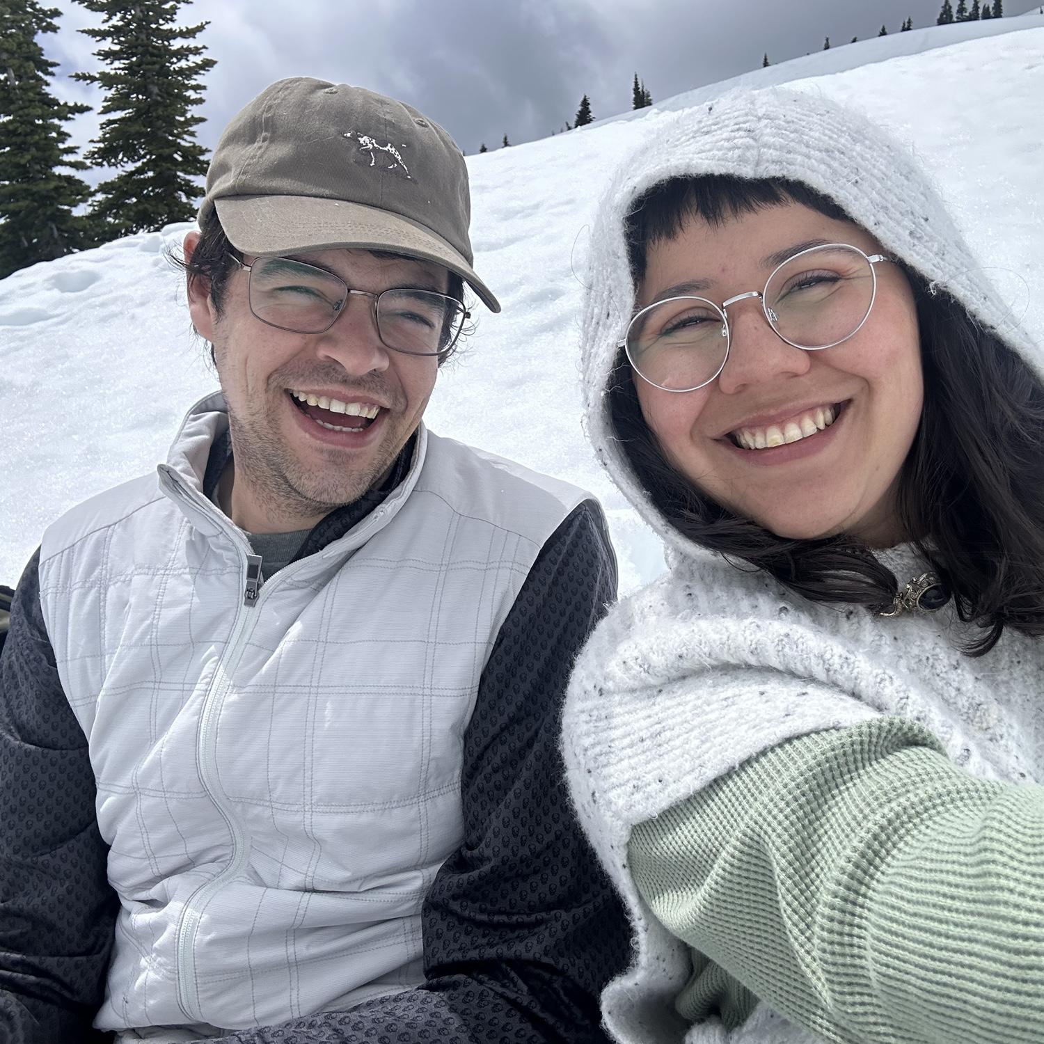 Slowing down with you on this mountain and enjoying the crispy air