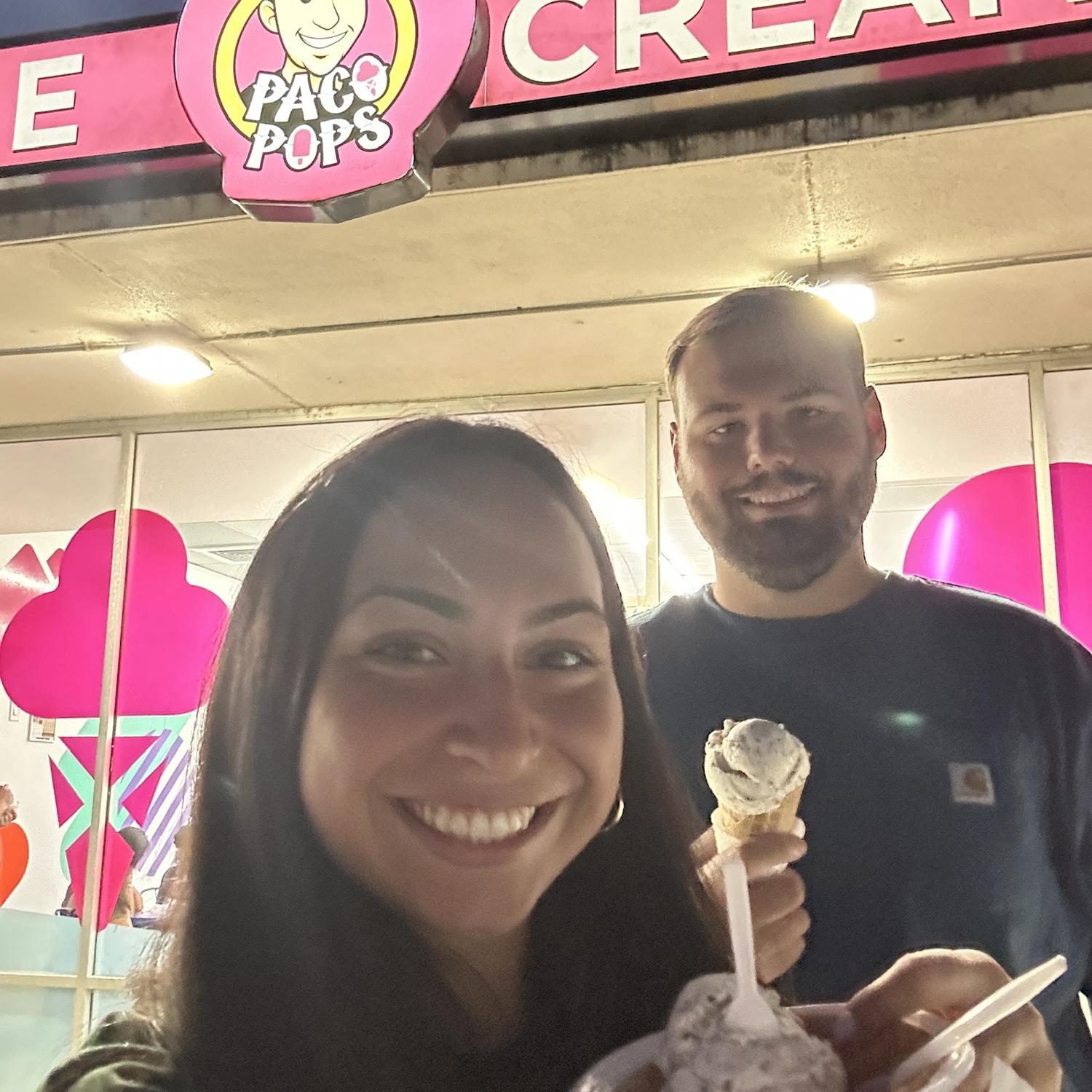 We never pass up on sweet treats!