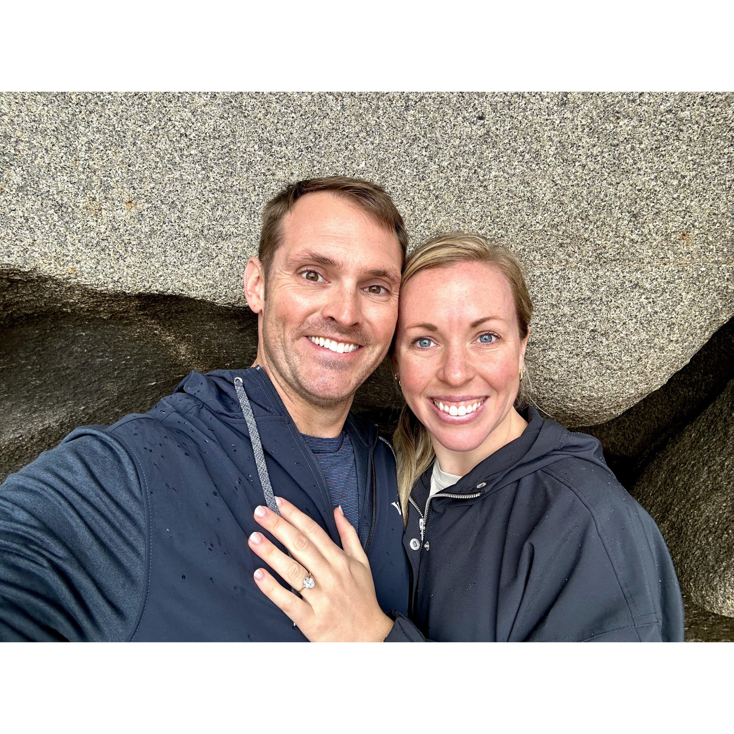 Right after we got engaged in Flinder’s Chase National Park in Australia
