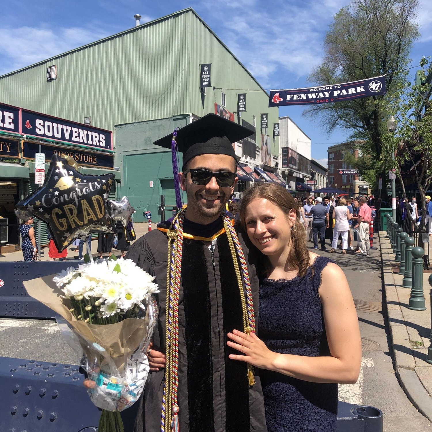 Thomas's 1 year belated law school graduation!