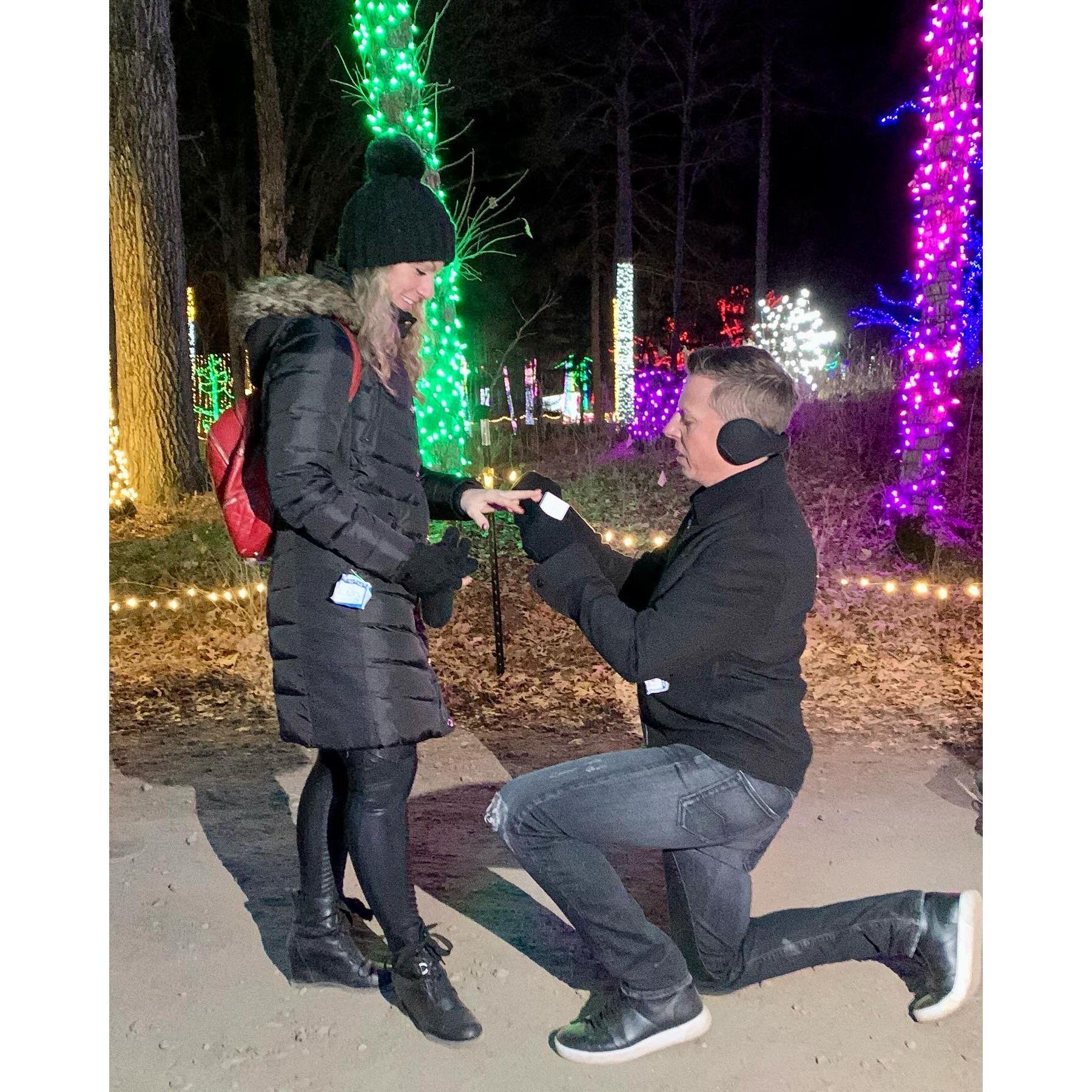 We are ENGAGED: December 1, 2023 Miracle at Big Rock