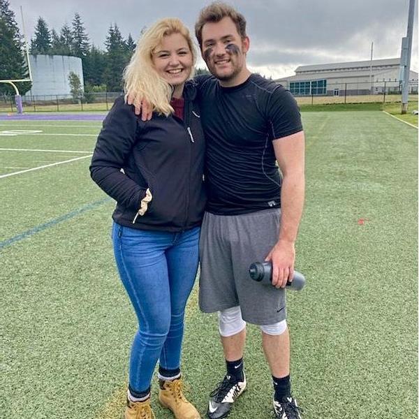After he dominated in the annual Turkey Bowl!