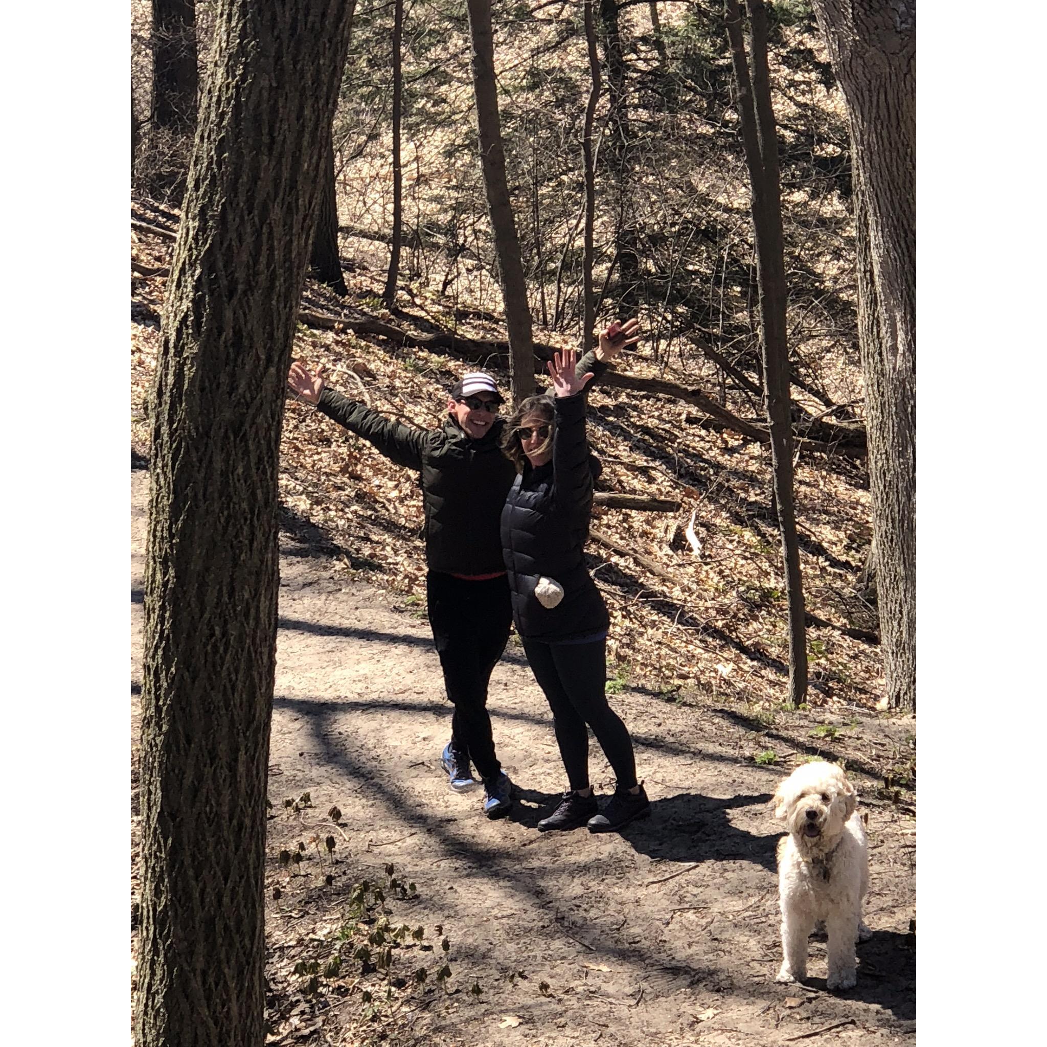 We're engaged!!! April, 28 2018