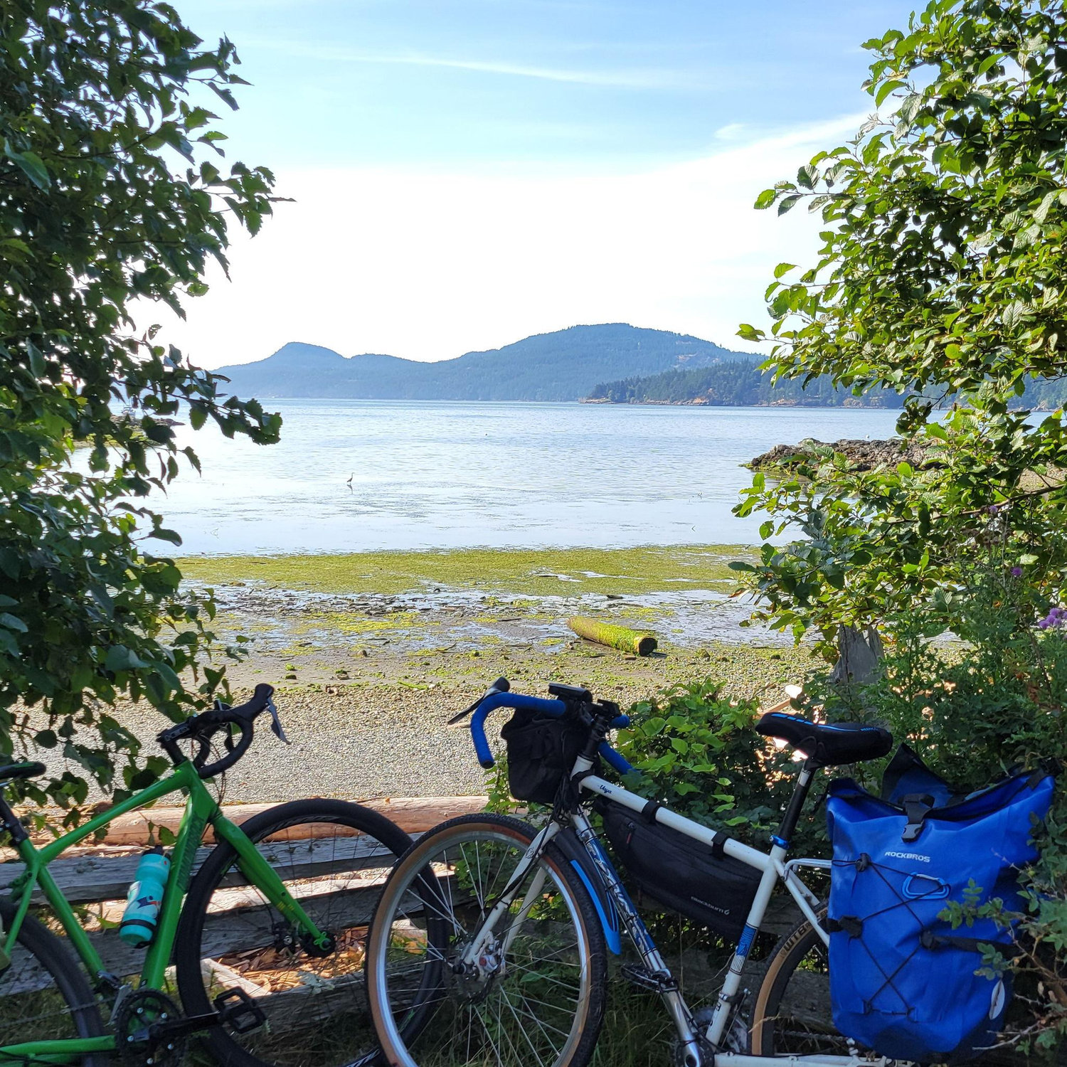 August 2025 bikepacking Orca Island