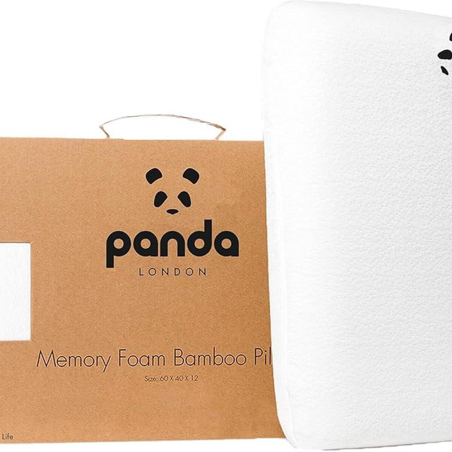 Panda Luxury Memory Foam Bamboo Pillow by Panda