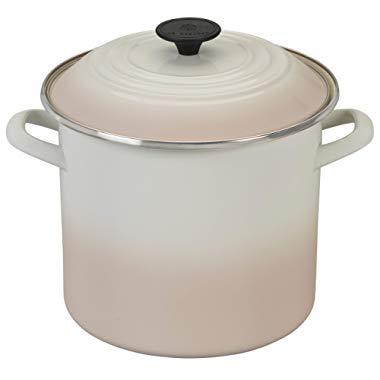 Le Creuset Meringue Enamel on Steel 8 Quart Stockpot