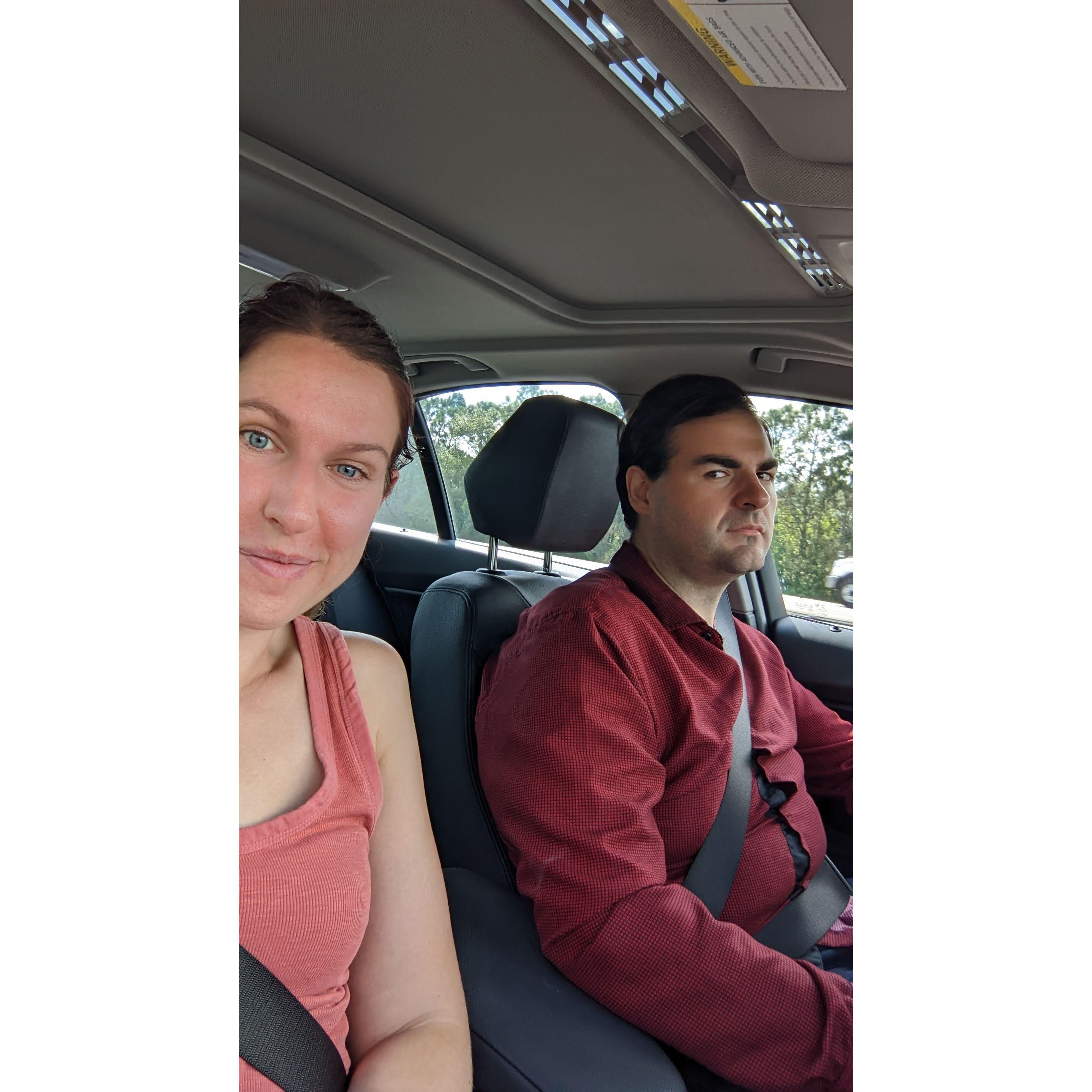 Roadtrippin'.