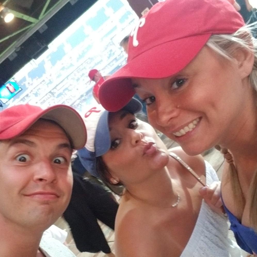 Phillies game fun