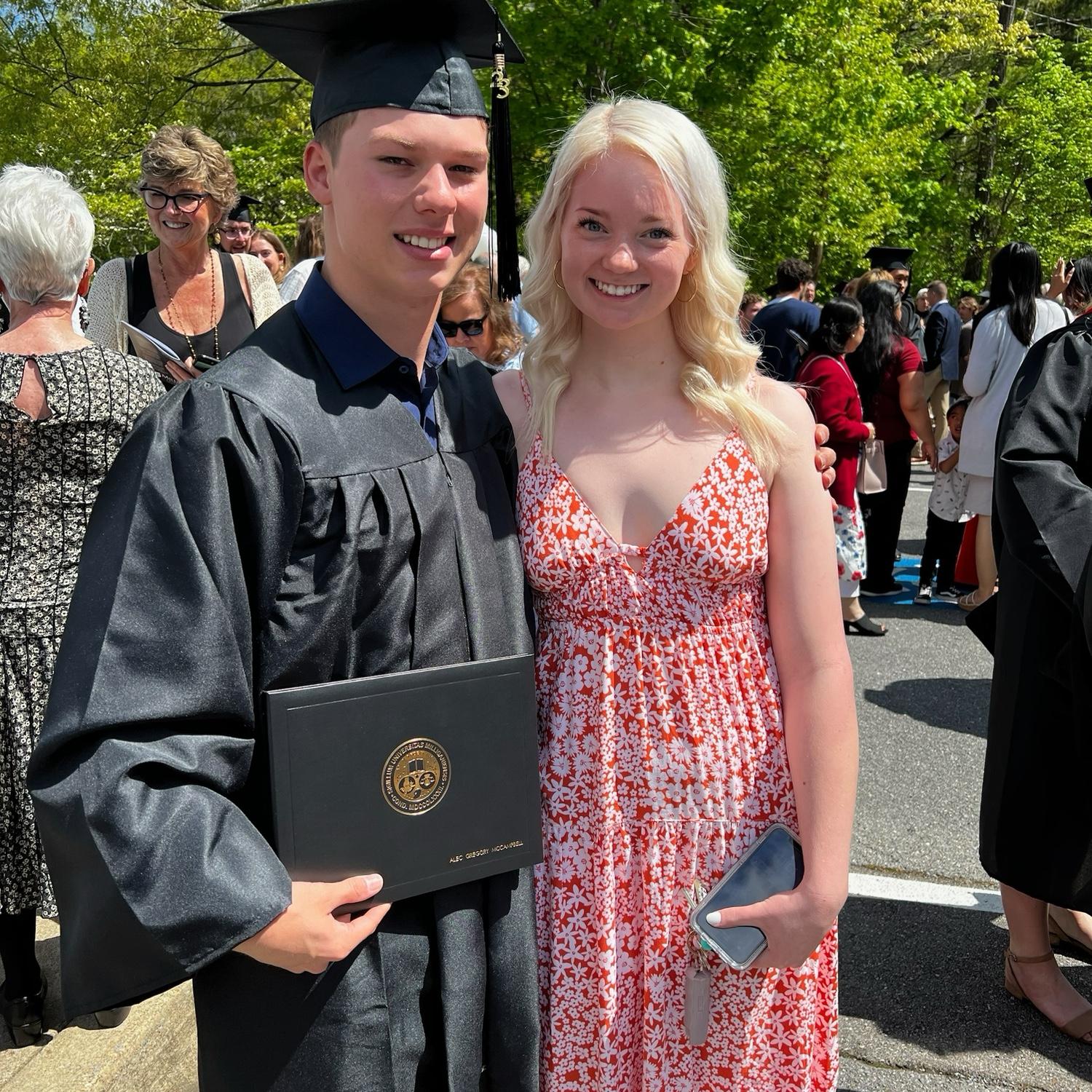 Alec’s college graduation 2023