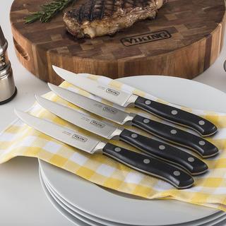 Steakhouse Pakka Wood 6-Piece Steak Knife Set with Commemorative Box