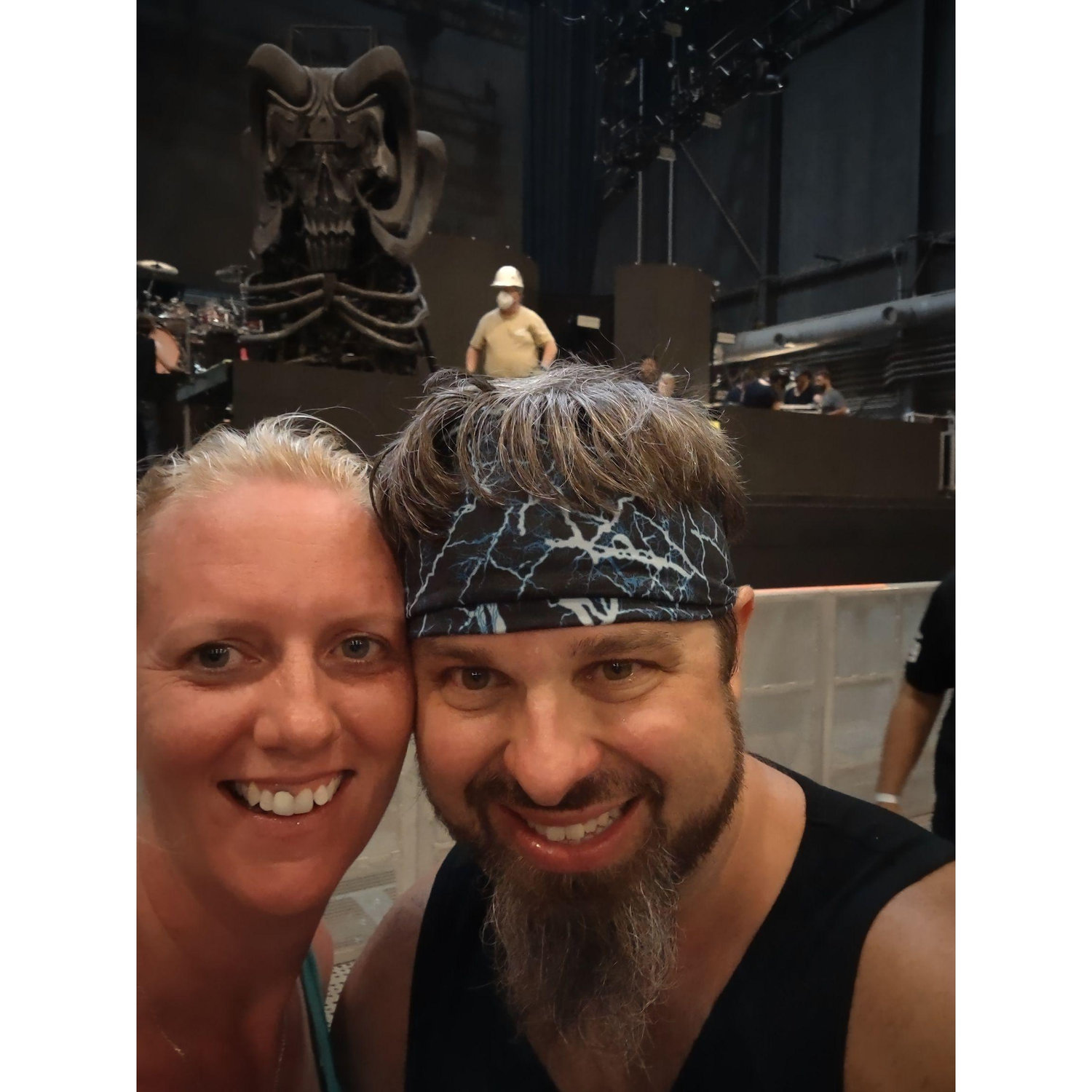 Rob Zombie concert.