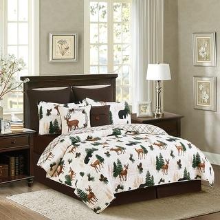 Nolan Pines Quilt Set - Queen