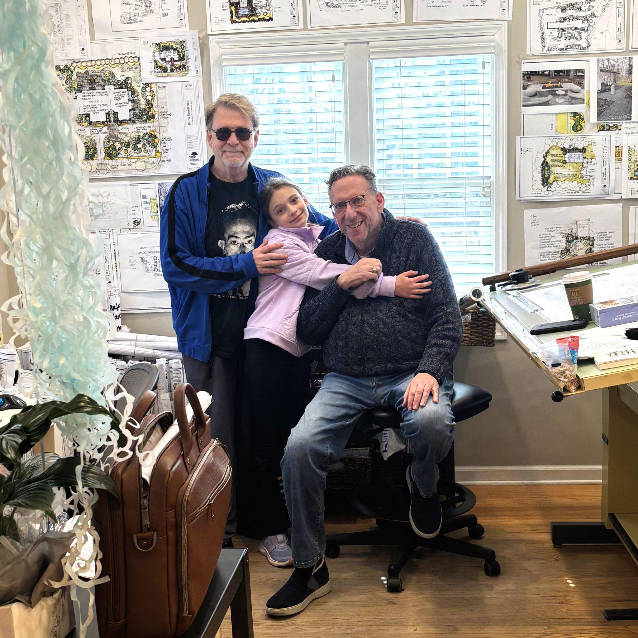 Birthday Surprise at Chuck's Studio