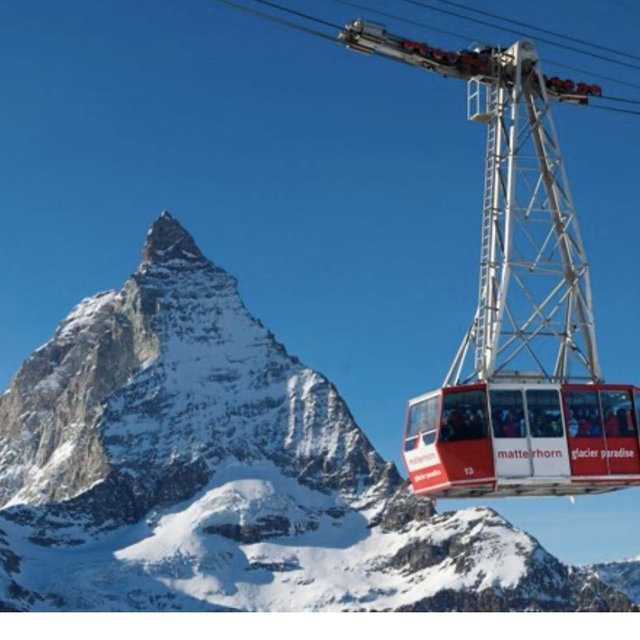 Gondola Rides to the Matterhorn