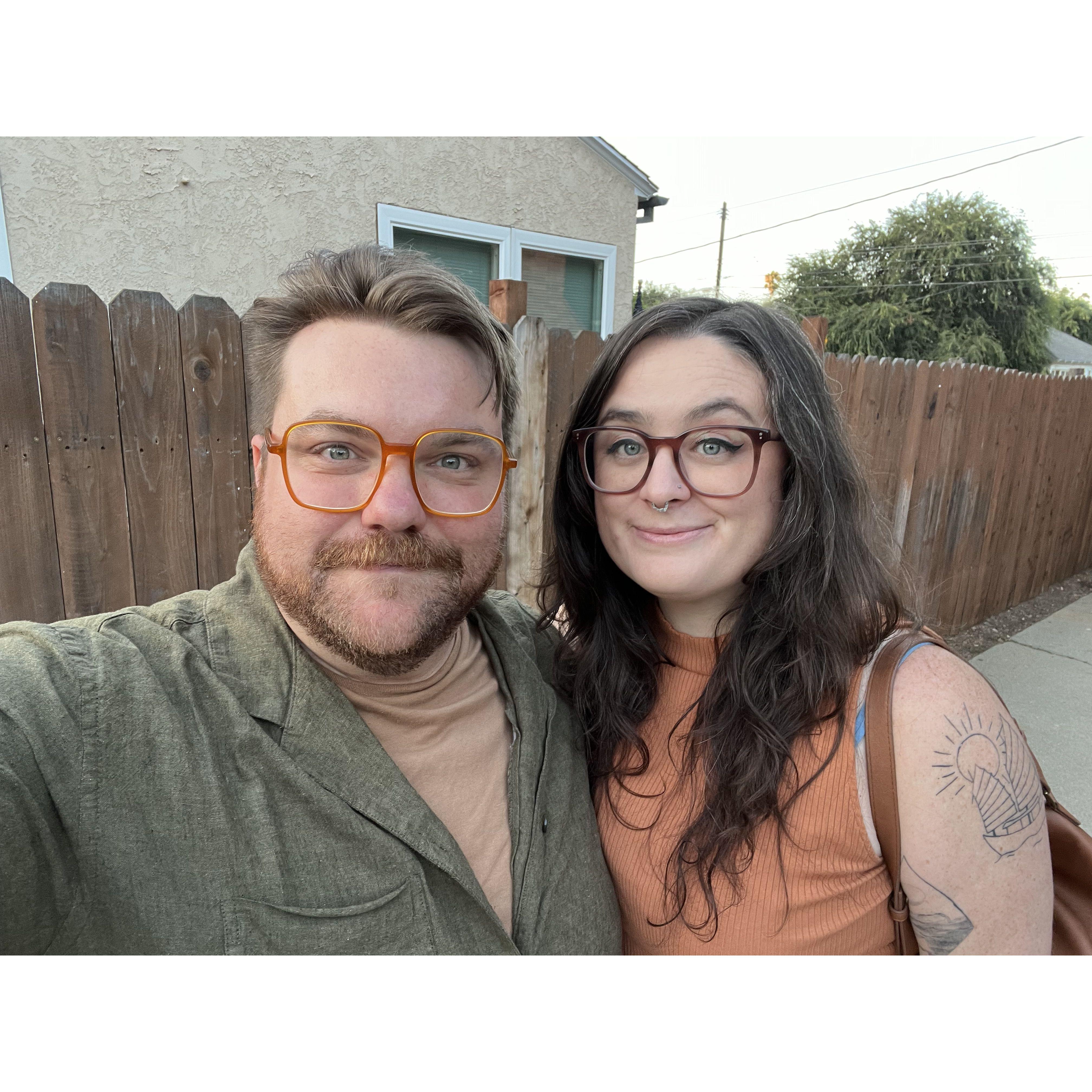 Our faces after we finally found pierogies in LA