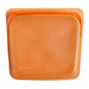 Stasher Reusable Silicone Food Bag, Storage Bag, Citrus