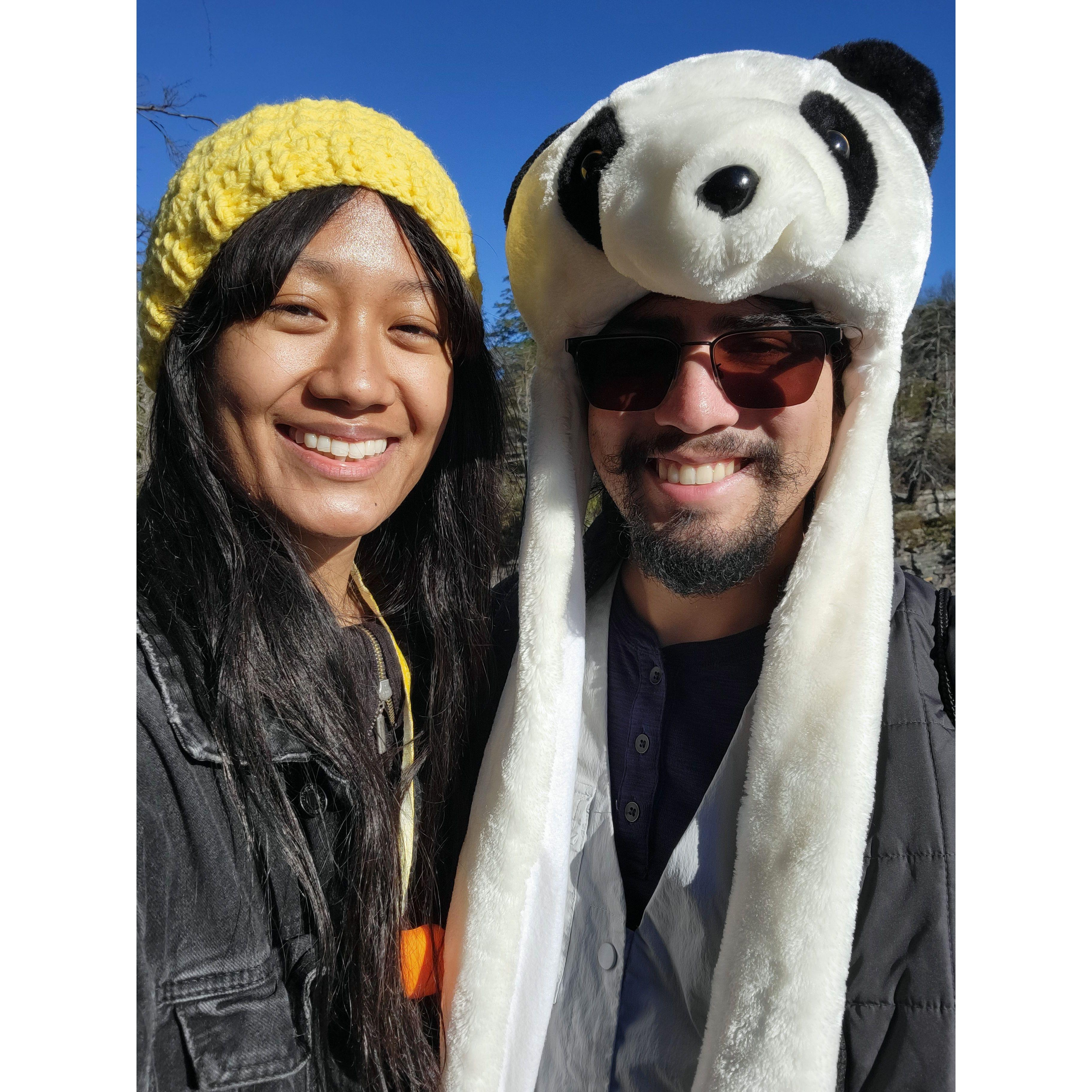 First time hiking together with family