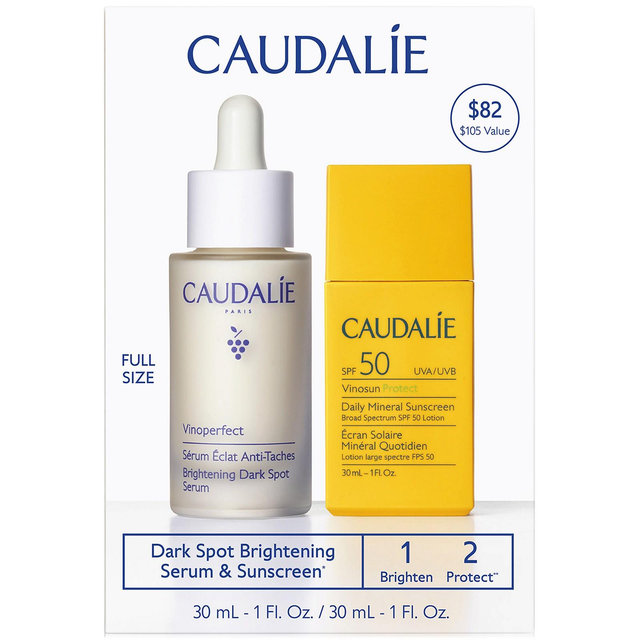 Caudalie 2-Pc. Dark Spot Brightening Serum & Sunscreen SPF 50 Set