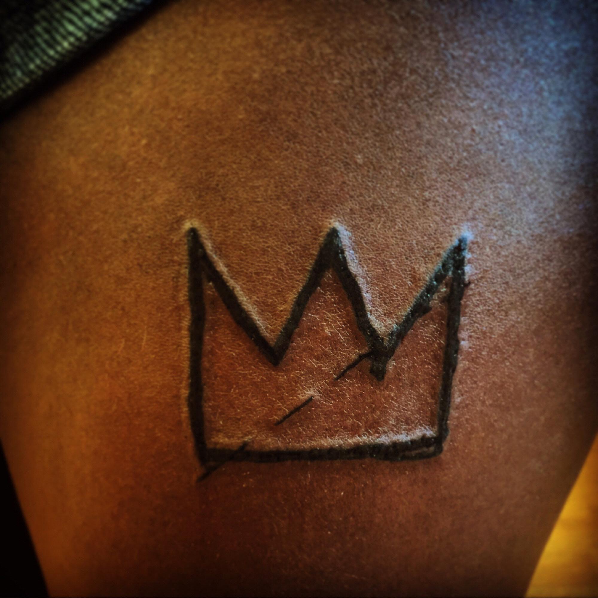 Greg and I have matching Basquiat tattoos that we got while vacationing in Hawaii!