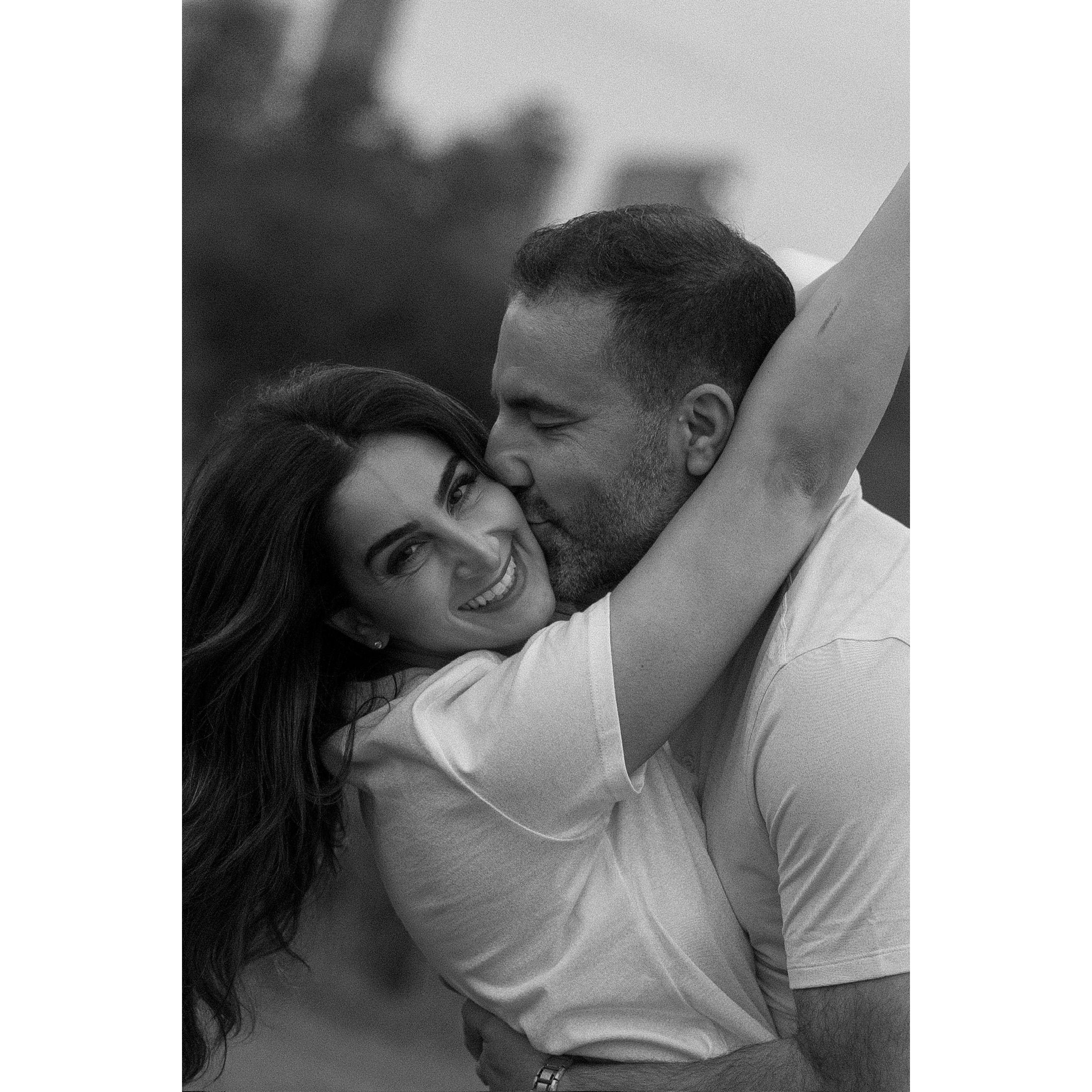 We decided to do our engagement photoshoot at the park where we had our first date (Memorial).  This was one of the photos from that session.