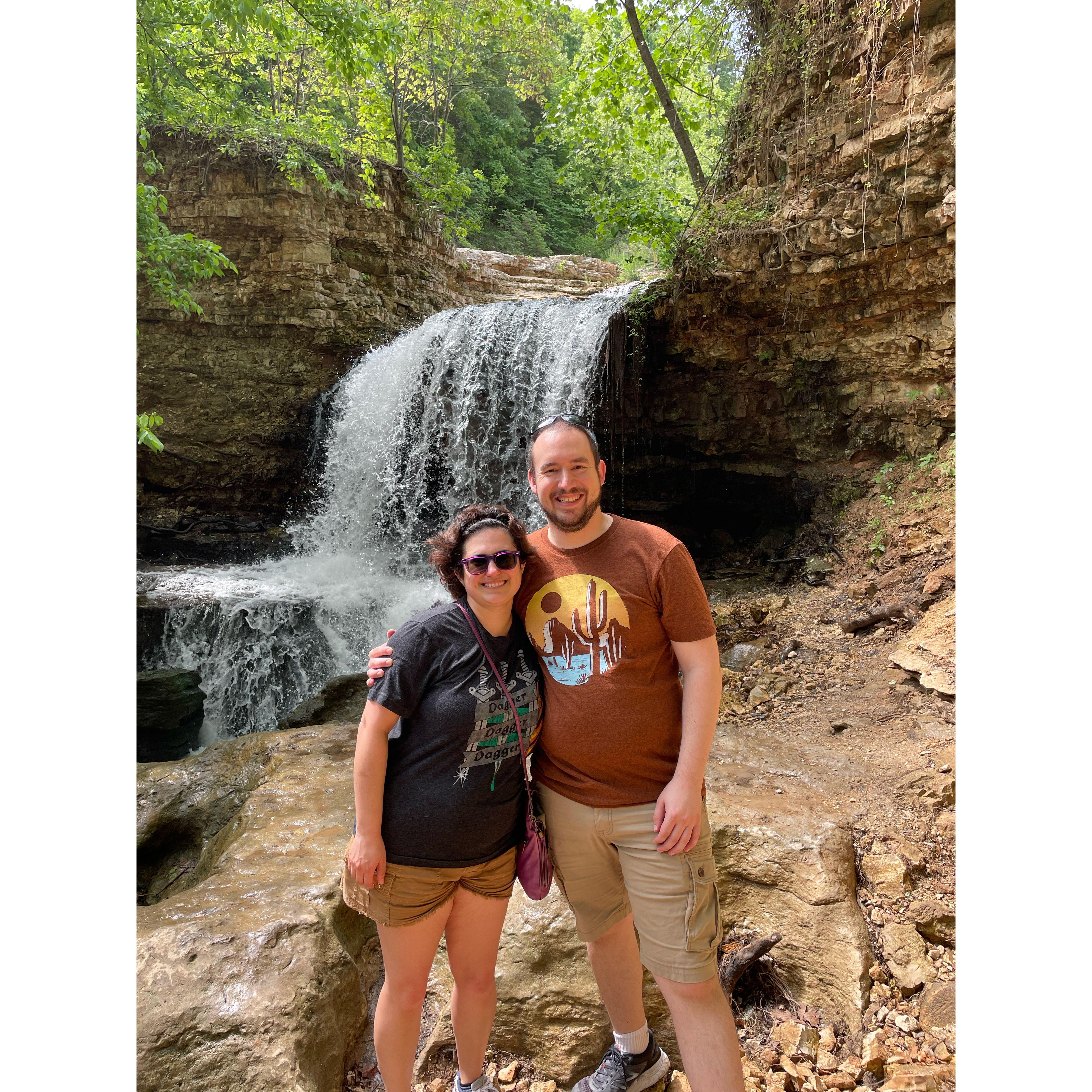 Sight-seeing while in Arkansas for our friends' wedding