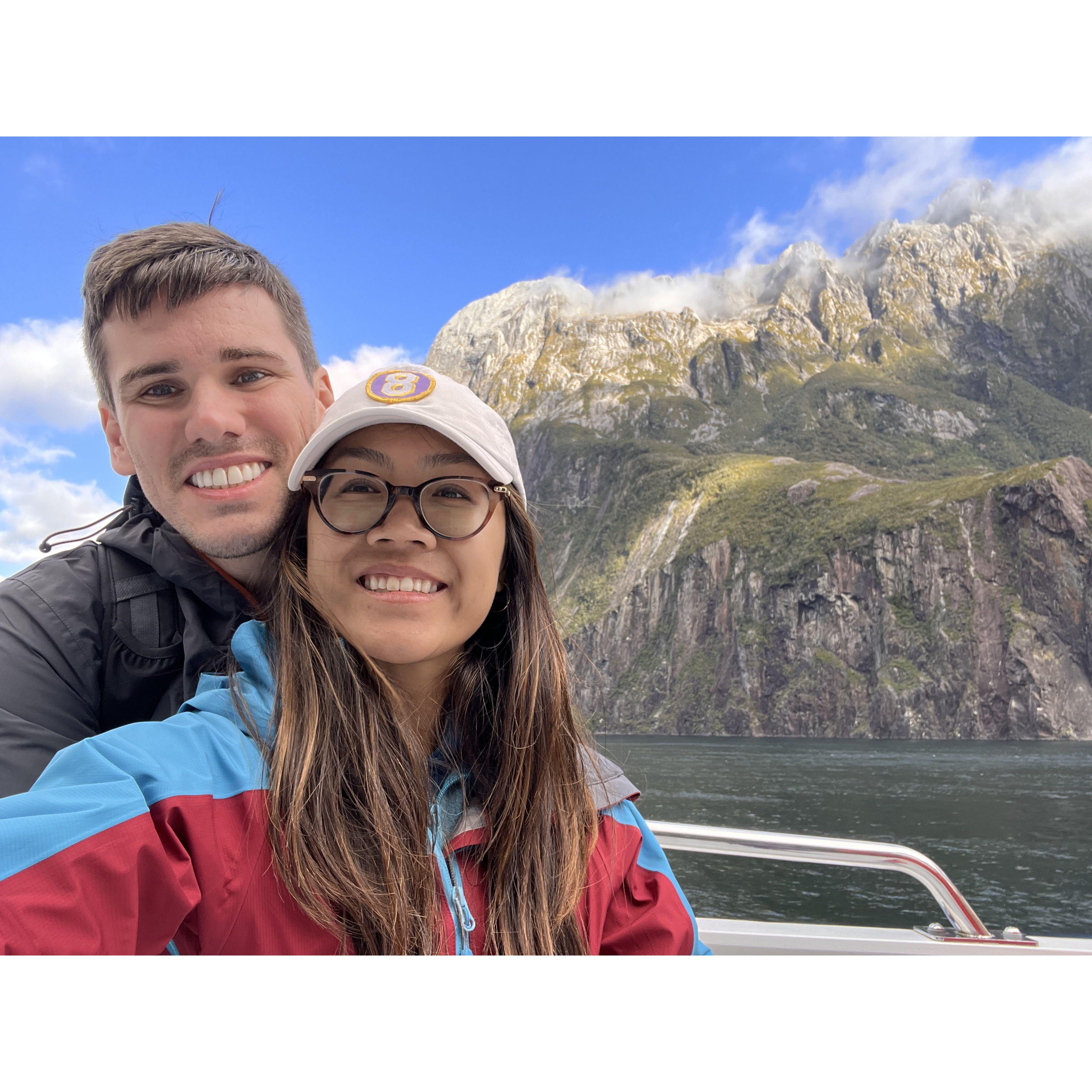 Cruising in Milford Sound