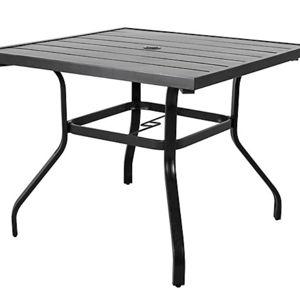 Nuu Garden 37 in. Outdoor Square Patio Dining Table for 4-6 People at Tractor Supply Co