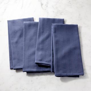 Aster Solid Dish Towels, Set of 4
