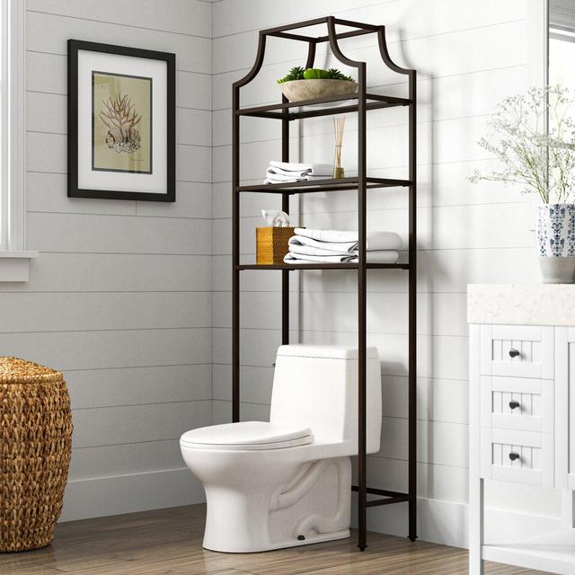 Otha 27.25'' W x 73'' H x 11'' D Over-The-Toilet Storage