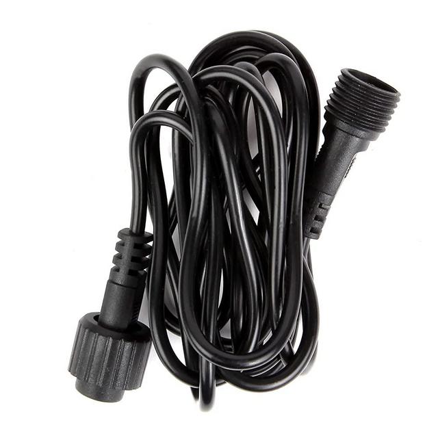 Brightech Ambience Pro - Extension Cable for Solar Outdoor String Lights - 6 Ft Cord aka Wire - Helps You Place The Panel in Direct Sunlight