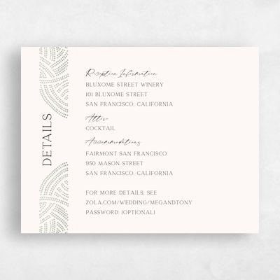 Olive Sage, Green Wedding Enclosure - Belmont