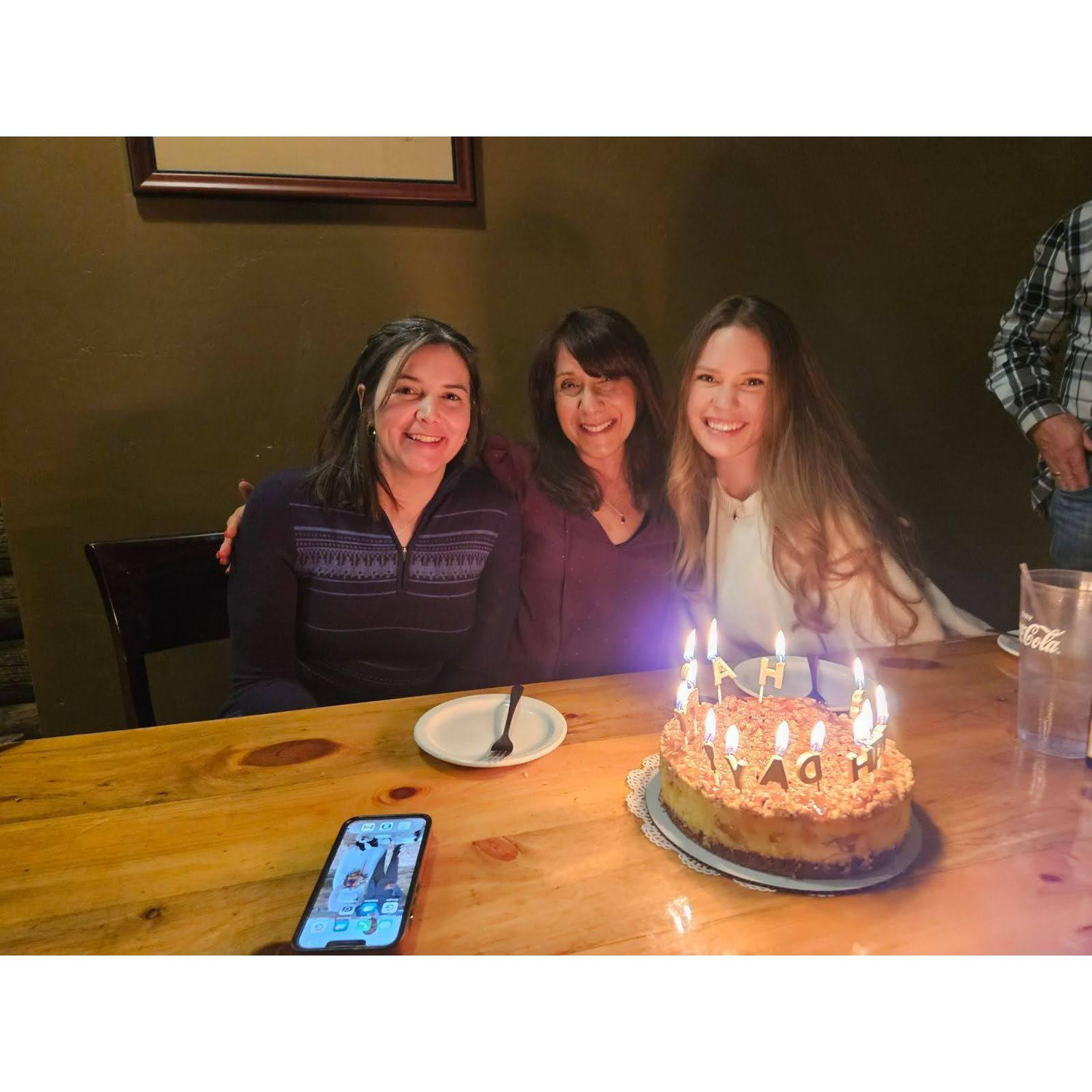 1/4/2025 | Aileen's birthday dinner and delicious cake!
