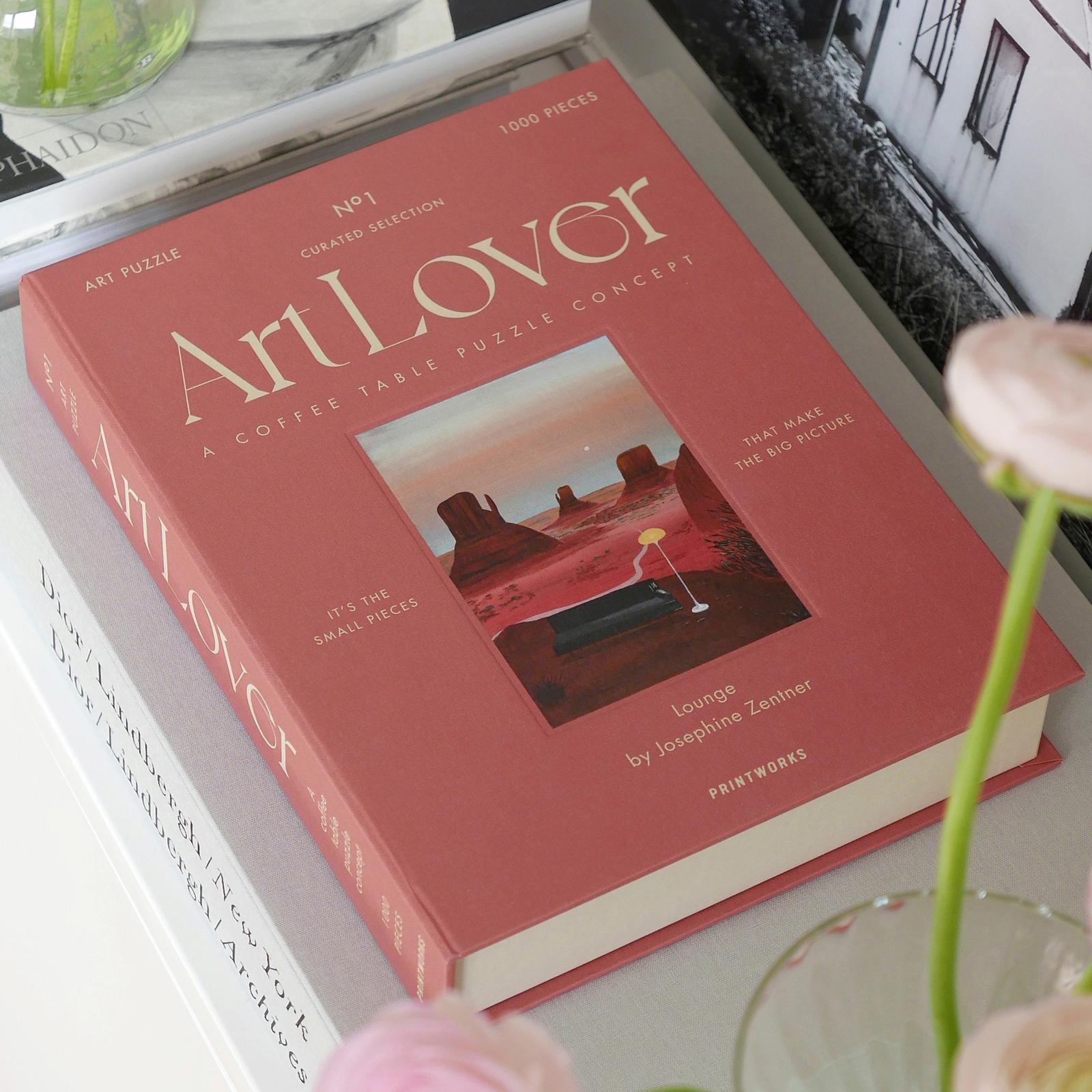 PRINTWORKS, Art Lover Book 1000-Piece Puzzle | Zola