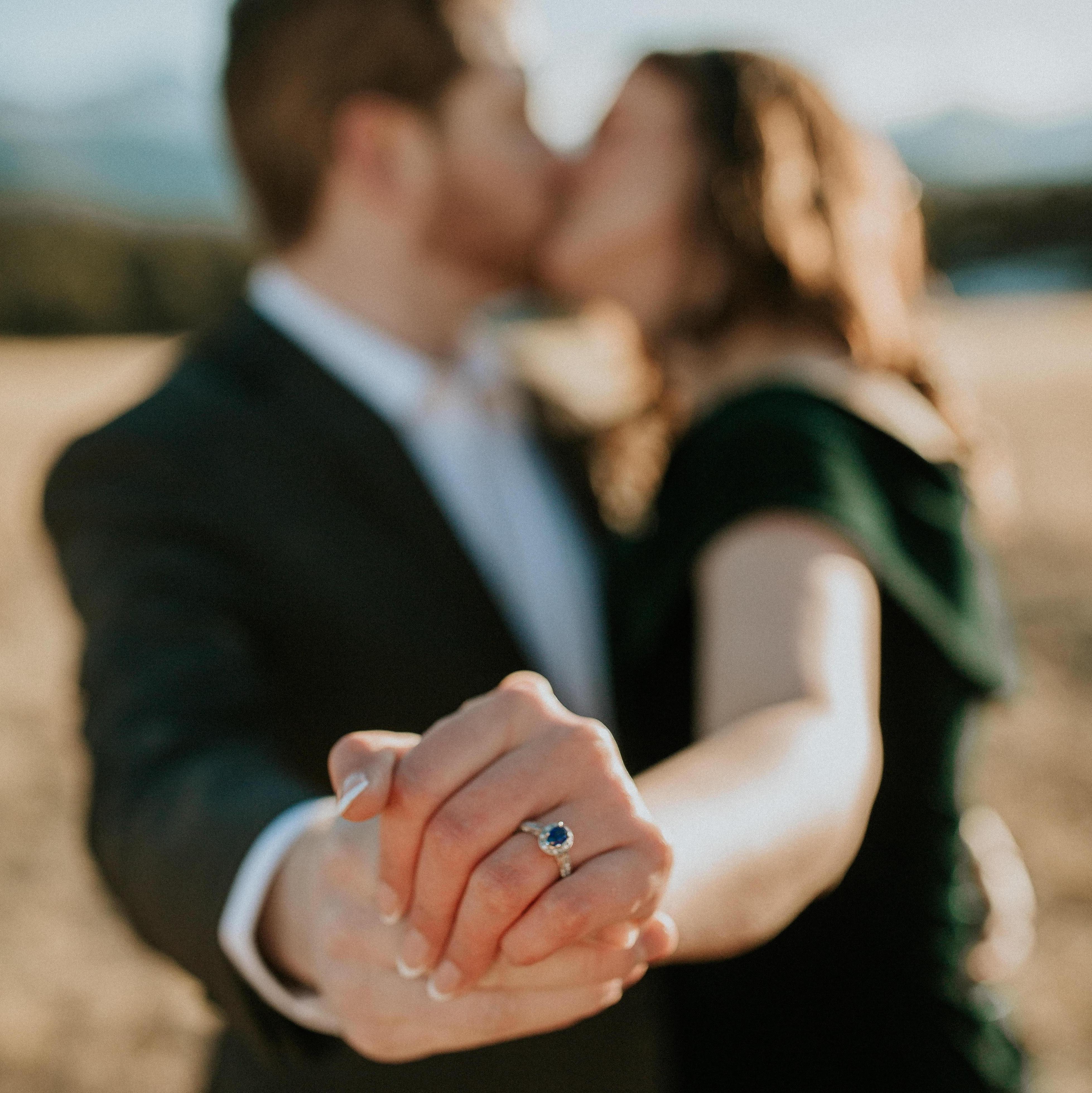 "A kiss for luck and we're on our way"