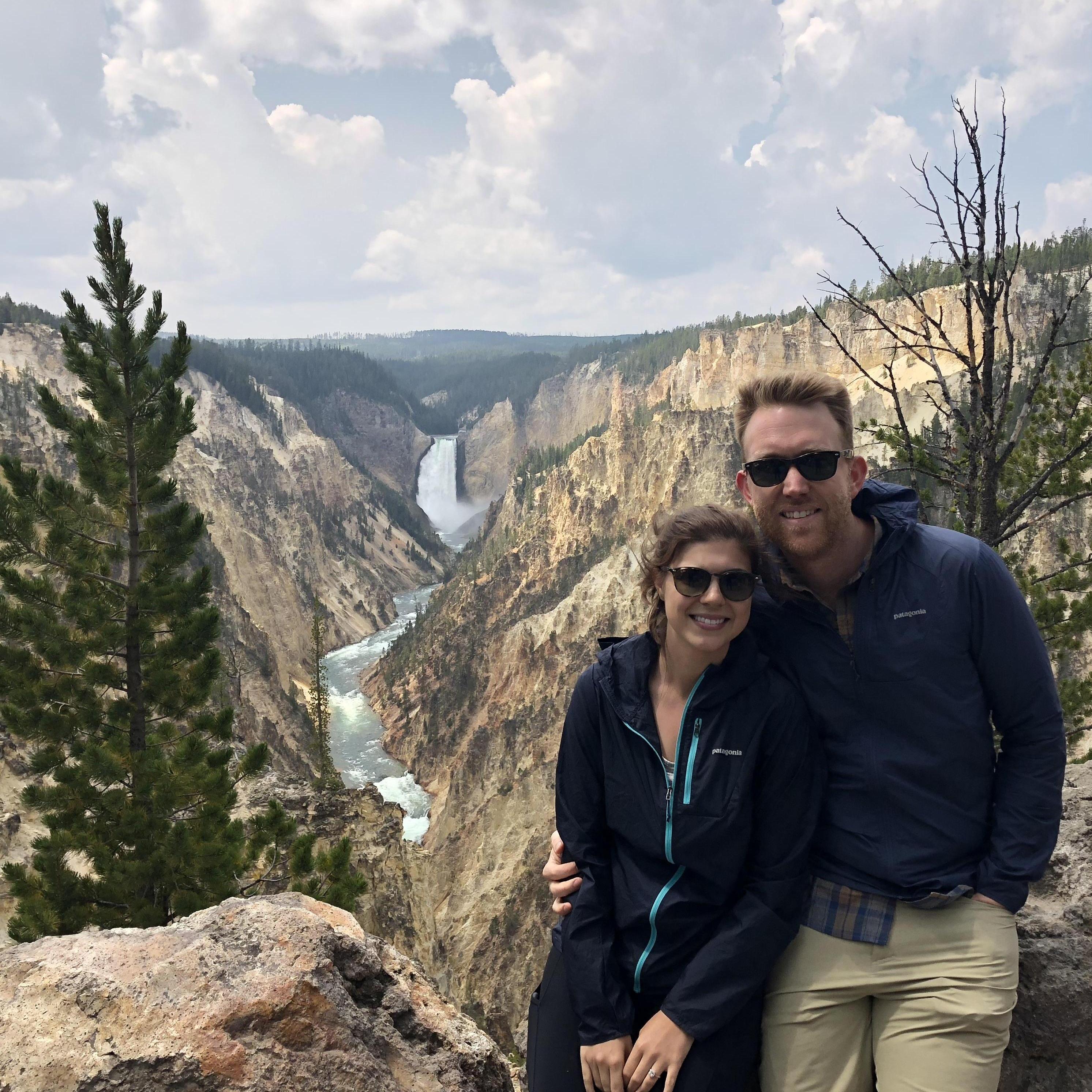 And Grand Canyon of the Yellowstone at Yellowstone National Park.