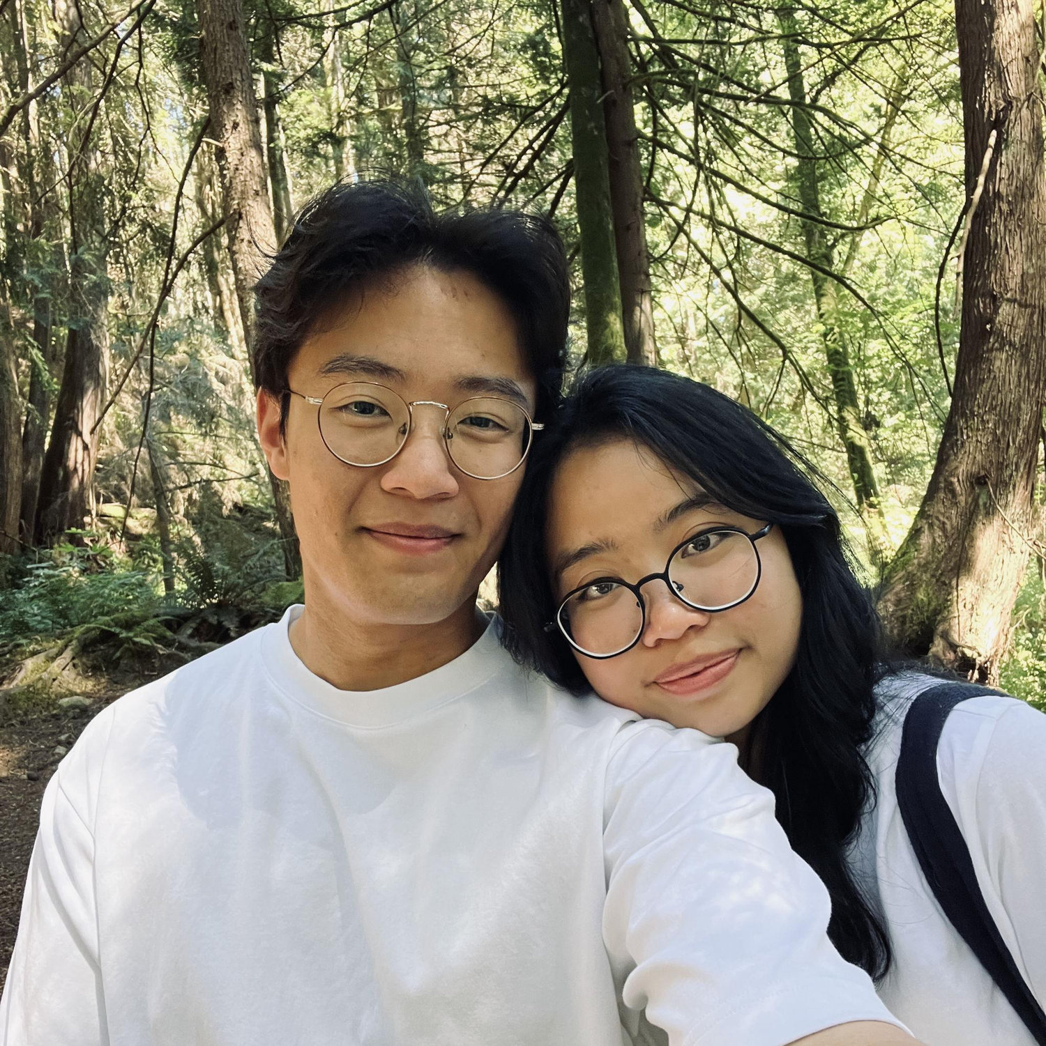 Our first date.