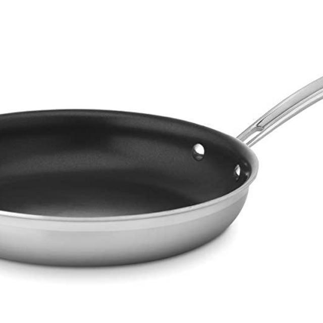 Cuisinart MCP22-24NSN MultiClad Pro Nonstick Stainless Steel 10-Inch Skillet