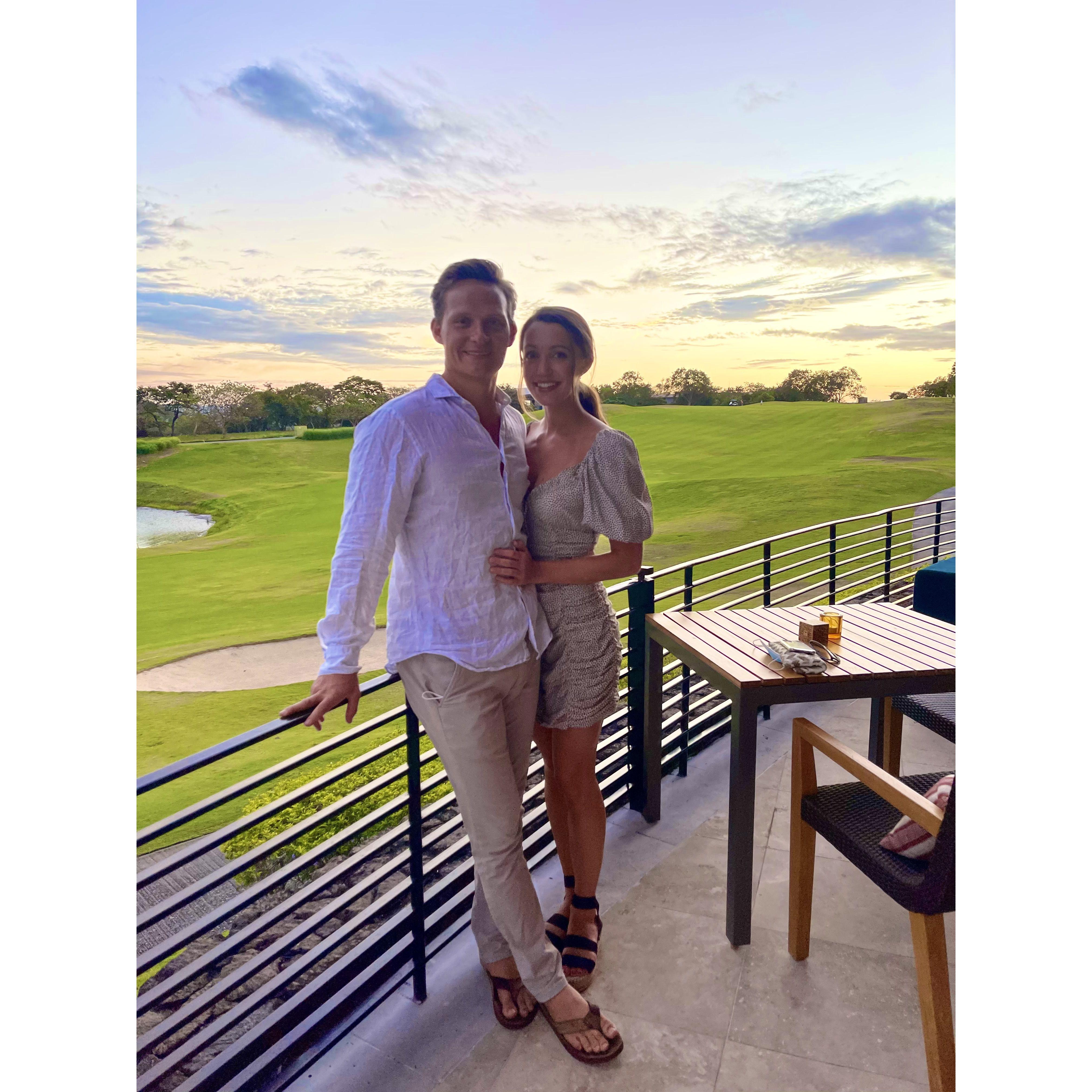 One of the best dinners we have ever had in Costa Rica