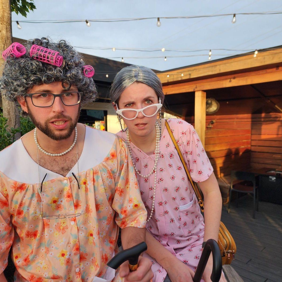 Granny bar crawl!