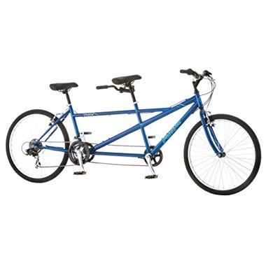 Pacific Dualie Tandem Bicycle w/ 26inch Wheels,Blue, One Size