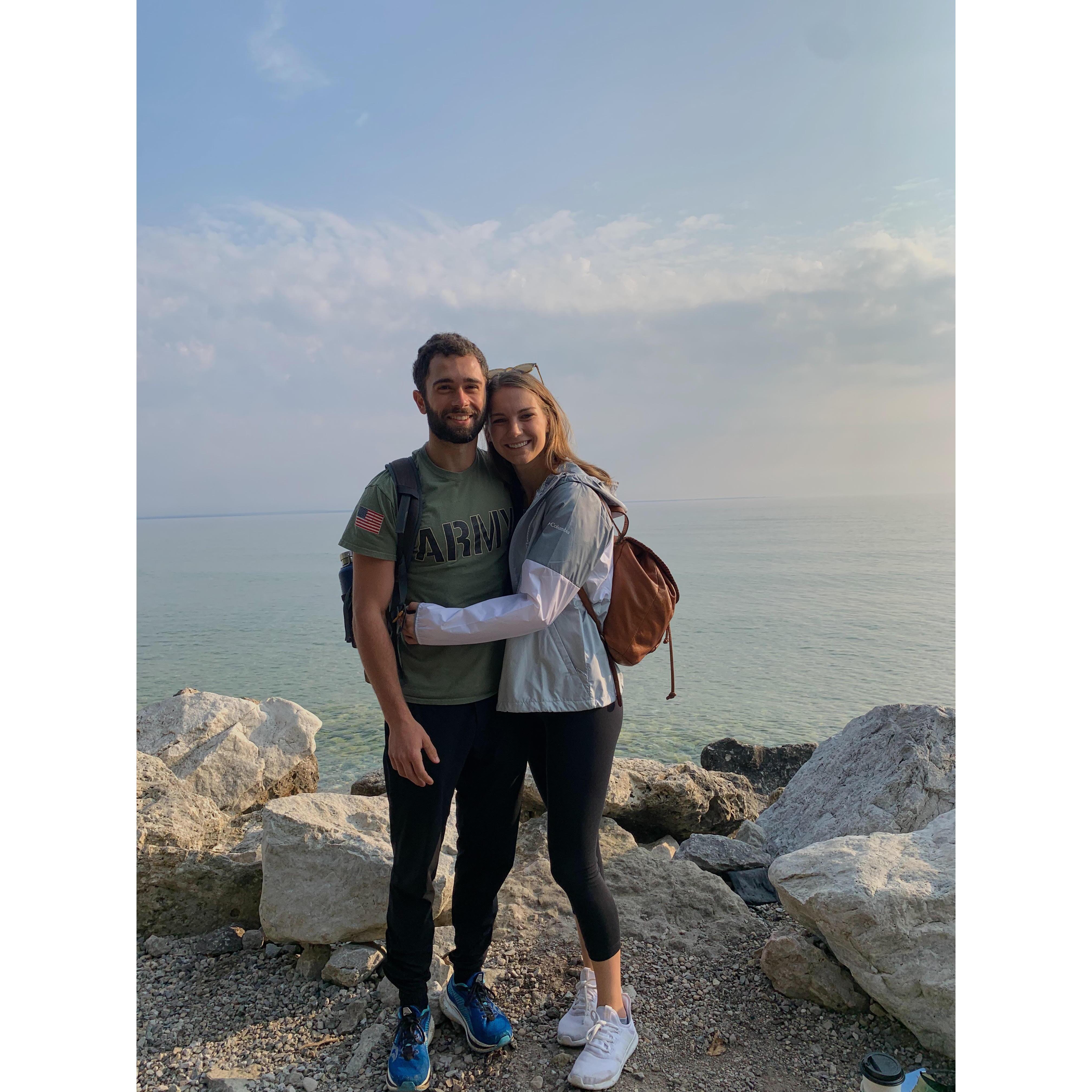 October 2021 - Our first trip to Mackinac Island together. It didn't take long to convince Alex that there's no place quite like Michigan (especially up north!)