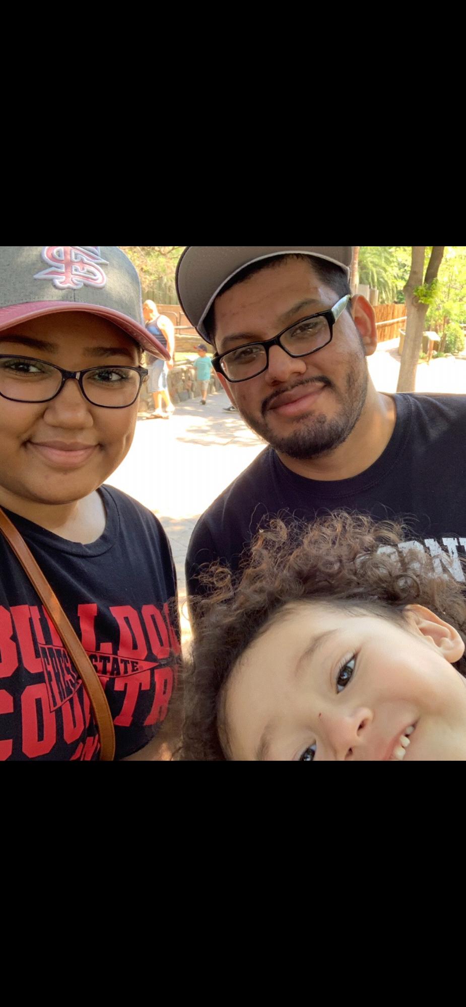 A trip to the zoo with our god son