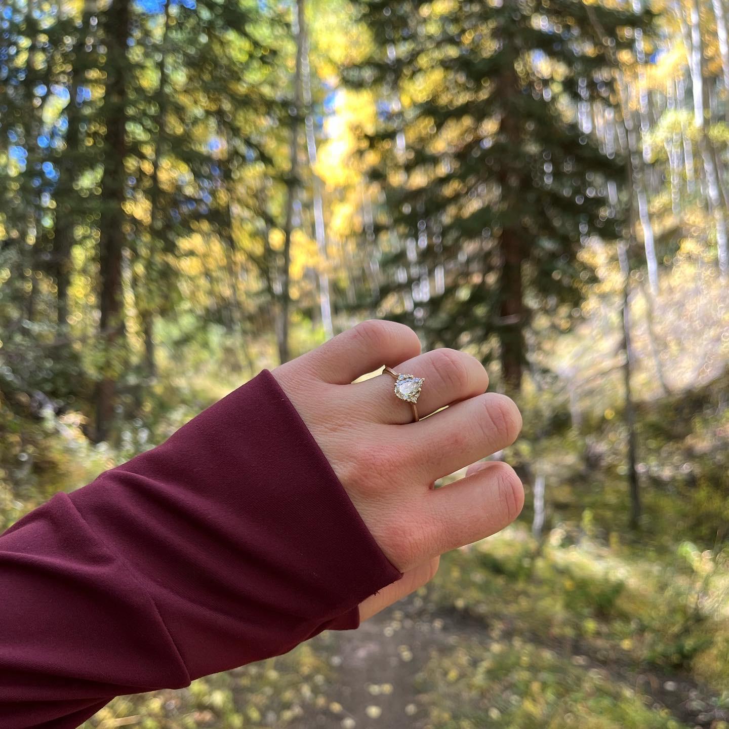 Our Engagement weekend in the mountains 🤍