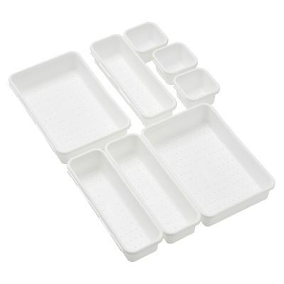 Interlocking Drawer Organizer Set - White - Room Essentials™