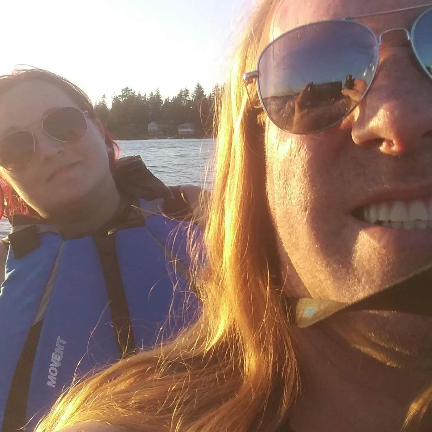 Kayaking on American Lake 2018